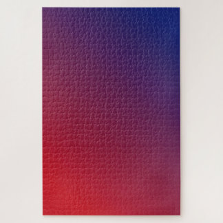 Nachtfeuer rot bis dunkelblau glühend puzzle