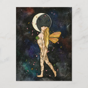 Nachtfliegen Postkarte