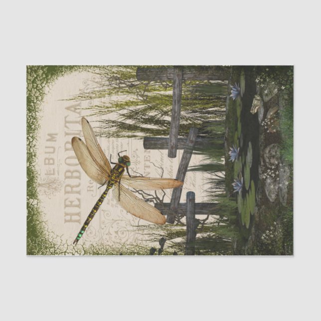 Nachtflug Seidenpapier (Vorderseite)