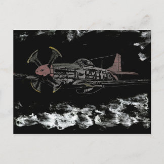 Nachtflug von Tuskegee Postkarte