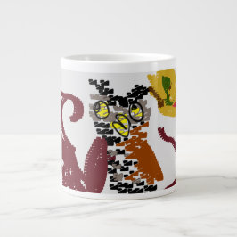 Nachtfreudigkeit Jumbo-Tasse