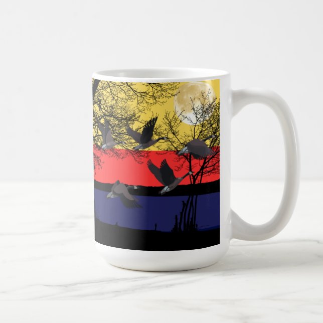 Nachtgänse Kaffeetasse (Rechts)