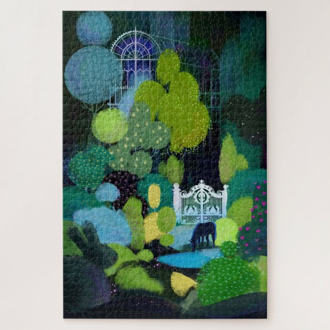 Nachtgarten Puzzle (Vertikal)