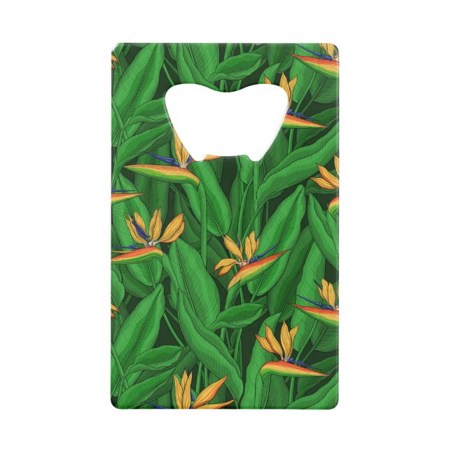 Nachtgeflügel im Paradies Geldbeutel Flaschenöffner (Vorderseite)