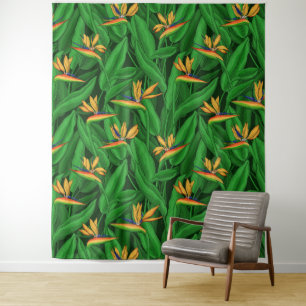 Nachtgeflügel im Paradies Wandteppich