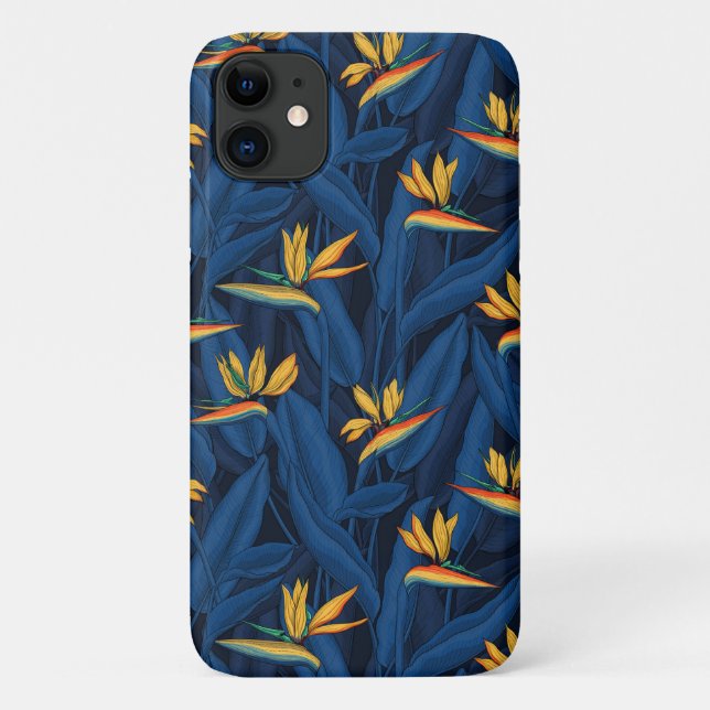 Nachtgeflügel im Paradiesgarten 2 Case-Mate iPhone Hülle (Rückseite)