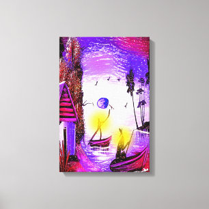 Nachtgeister Kunst Leinwanddruck