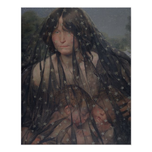 Nachtglanz Poster (Vorderseite)