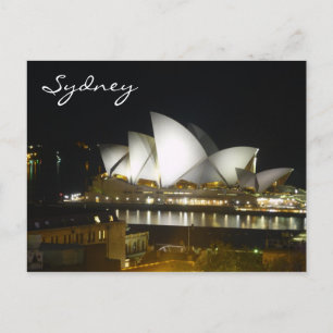 Nachthaus Sydney Postkarte
