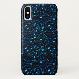 Nachthimmel-Glitzer-abstrakter Fall für iPhone X Case-Mate iPhone Hülle