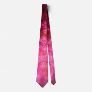 Nachthimmel Rosa Flare Krawatte