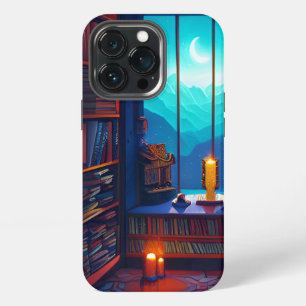 Nachthimmelsbibliothek iPhone 13 pro hülle