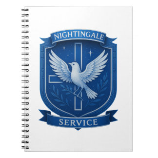 Nachtigall Notizbuch Notizblock