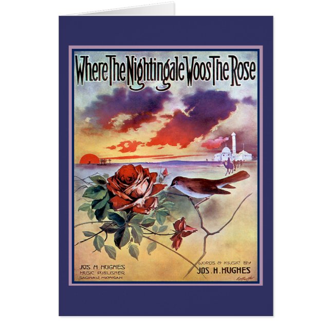 Nachtigall und die Rose (Vorne)