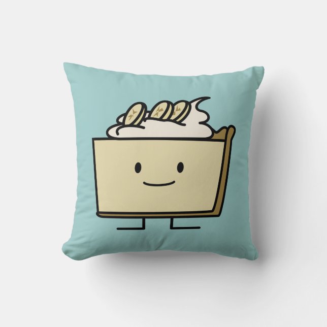 Nachtischkrusten-Scheibevanillepudding der Kissen (Vorderseite)