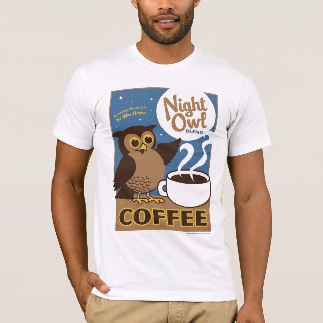 Nachtkaffee T-Shirt (Vorderseite)