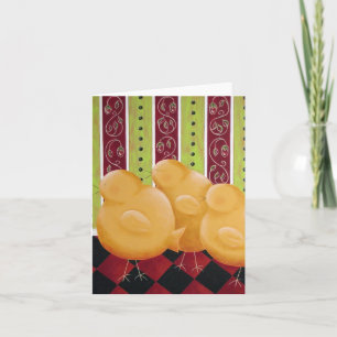 Nachtkarte für Chicks Karte