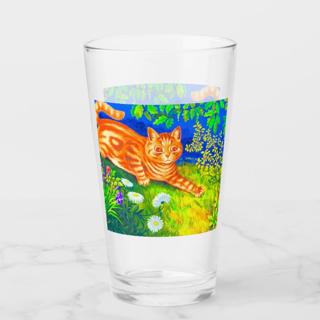 Nachtkatze Glas (Vorderseite)