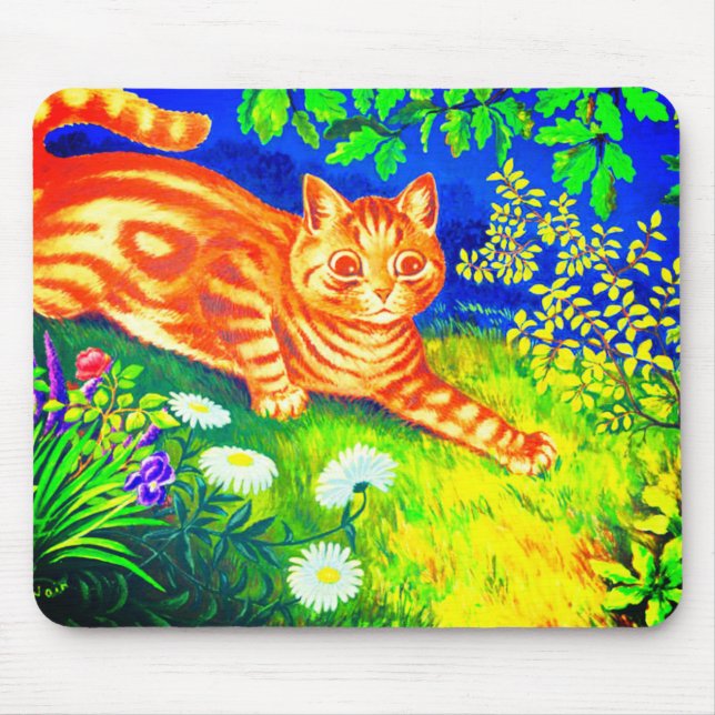 Nachtkatze Mousepad (Vorne)