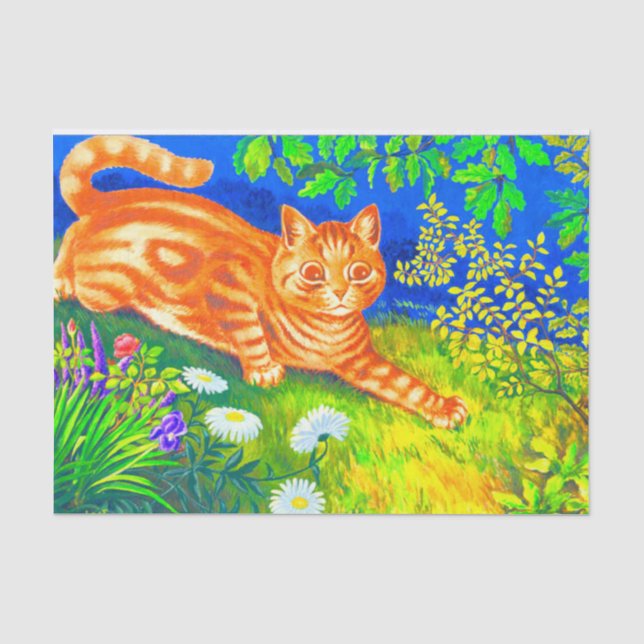 Nachtkatze Seidenpapier (Vorderseite)