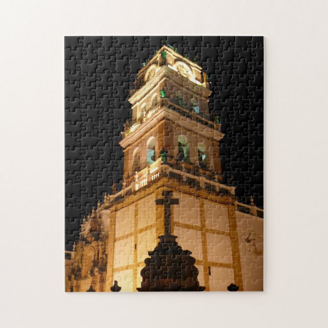 Nachtkirche Puzzle (Vertikal)