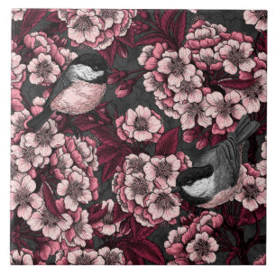 Nachtkirschgarten Fliese