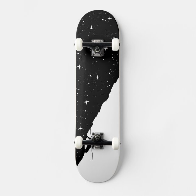 Nachtklettern Skateboard (Vorderseite)