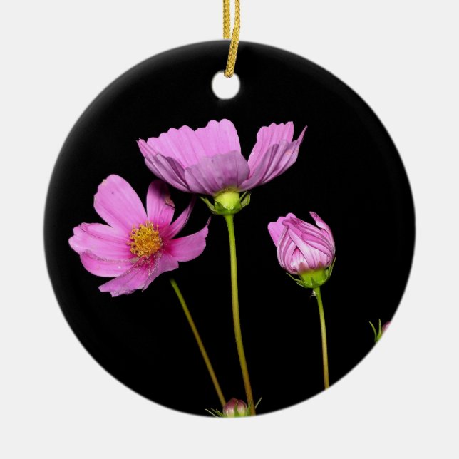 Nachtkosmos Keramik Ornament (Vorne)