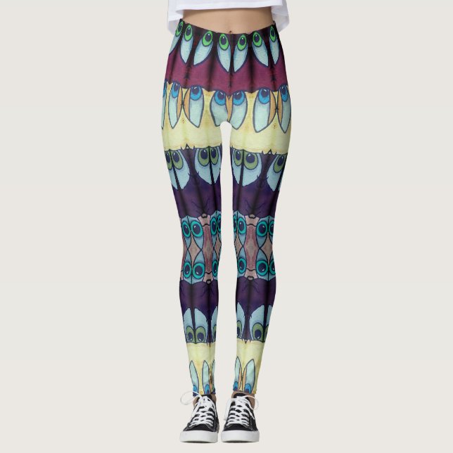 Nachtkreaturen Leggings (Vorderseite)