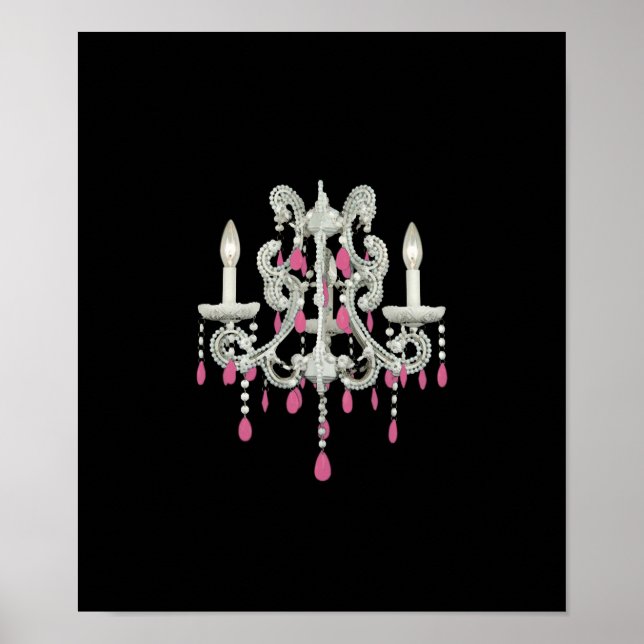 Nachtkronleuchter ~ 13.08X11 Poster (Vorne)