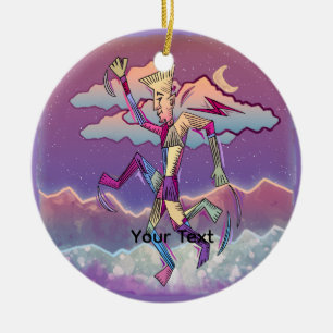 Nachtläufer Keramik Ornament