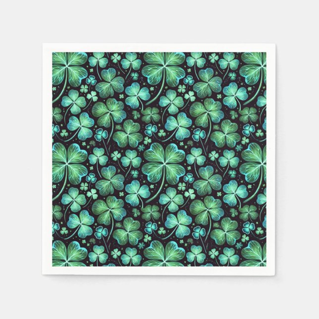 Nachtleben Serviette (Vorderseite)