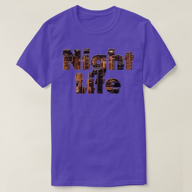 Nachtleben T-Shirt (Design vorne)