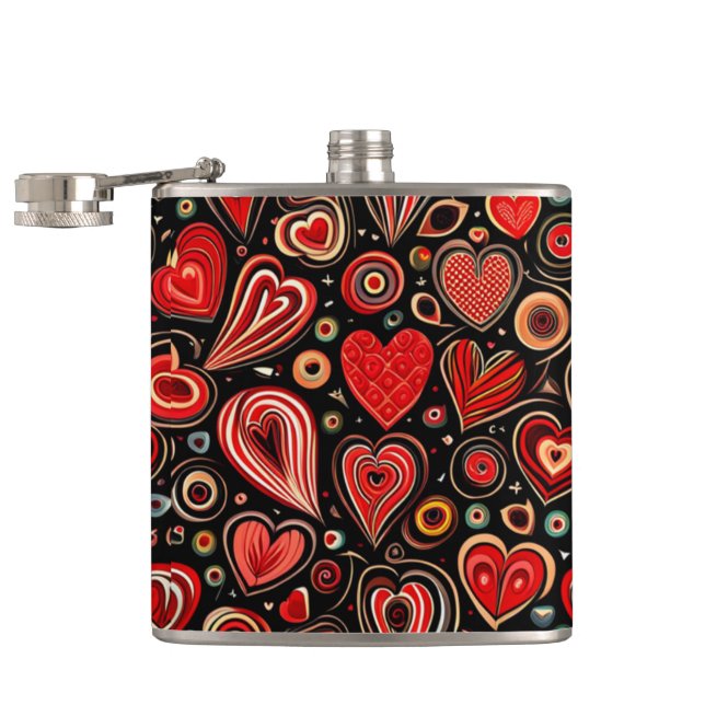 Nachtliche Liebe Flachmann (Geöffnet)