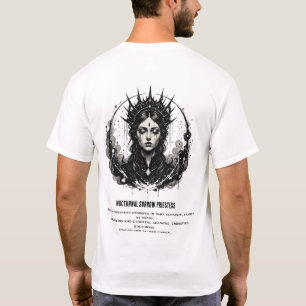 Nächtliche Trauerpriesterin T-Shirt