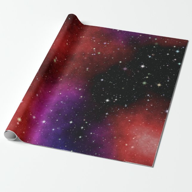 Nächtlicher Himmel Geschenkpapier (Ungerollt)