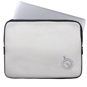 Nächtliches Studium Dark Academia Taschenuhr Laptopschutzhülle