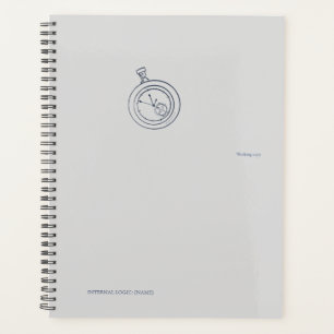 Nächtliches Studium Dark Academia Taschenuhr Planer