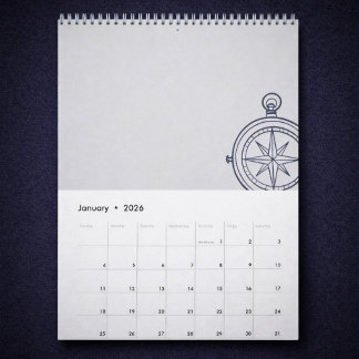 Nächtliches Studium dunkle Akademie Taschenuhr Kalender