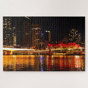 Nachtlicht in Brisbane Puzzle