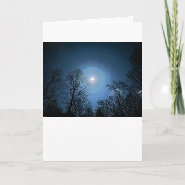 Nachtlicht, Karte (Vorderseite)