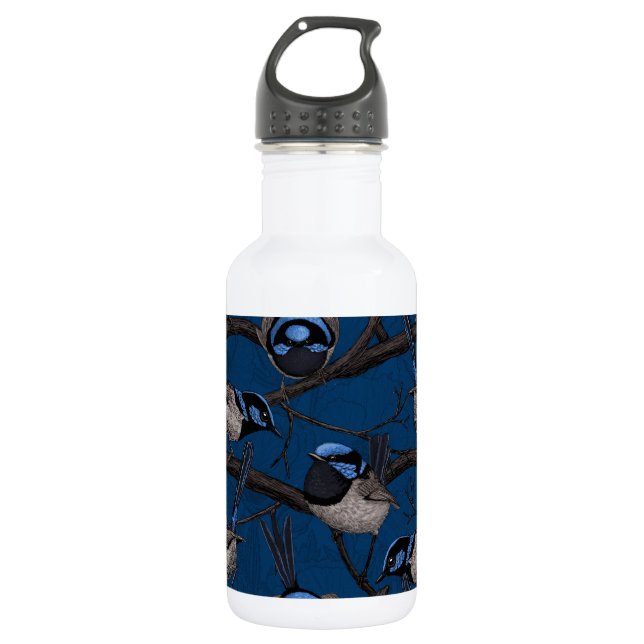 Nachtmärchen Edelstahlflasche (Vorderseite)