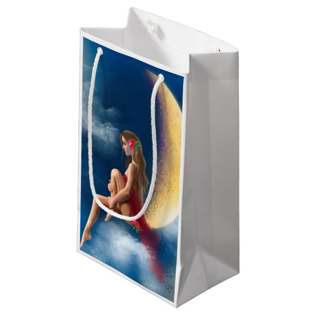 Nachtmärchen Kleine Geschenktüte (Vorderseite Schrägansicht)