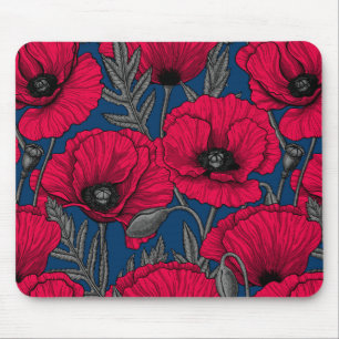 Nachtmohngarten Mousepad
