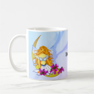 Nachtmond-Traumfee Kaffeetasse