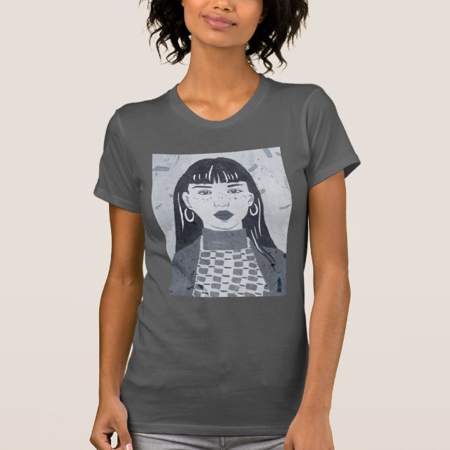 Nachtportrait T-Shirt (Vorderseite)