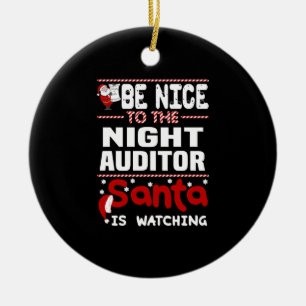 Nachtprüfer Keramik Ornament