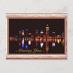 Nachtreflektionen Postkarte