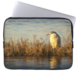 Nachtreiher-Laptop-Hülle Golden Marsh Case