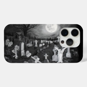 Nachts am Friedhof - Engel mit dem Teufel Case-Mate iPhone Hülle